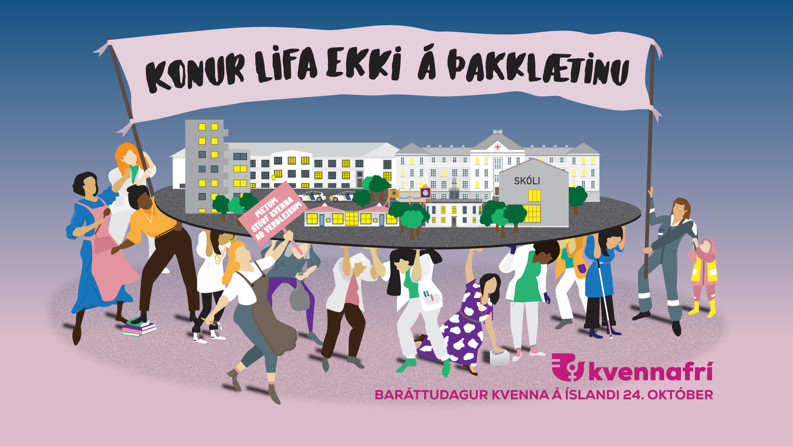 Konur lifa ekki á þakklætinu